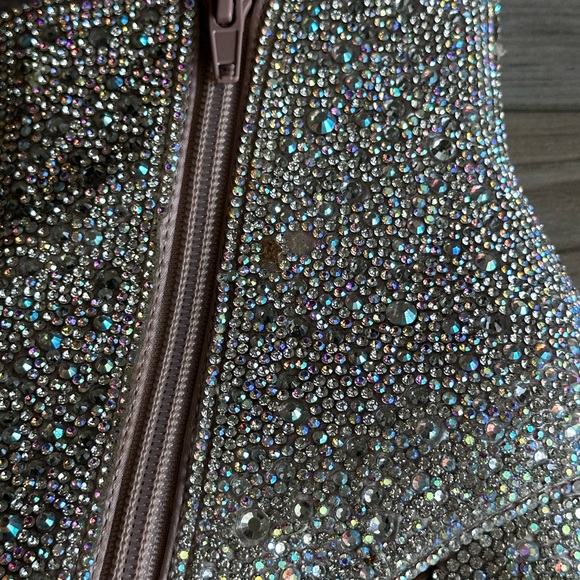 Betsy Johnson CADY Rhinestones bootie NIB - Picture 14 of 14